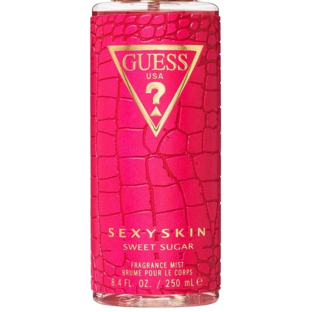Women Guess Perfume Pink Leather Sexy Skin Sweet Sugar Fragrance Mist New No Lid